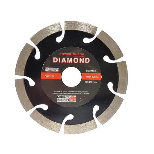 Diamond segment cutting disc 125mm POWER BLADE