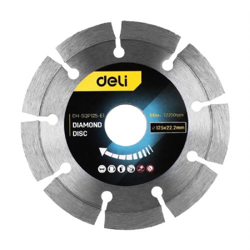 Diamond segment cutting disc 125x22.2mm