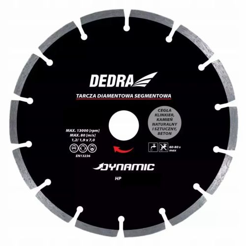 Diamond segment cutting disc for ceramics and stone 110mm