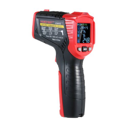 Digital laser pyrometer Habotest HT651D, moisture meter