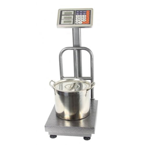 Digital electronic scale up to 150kg - illuminated