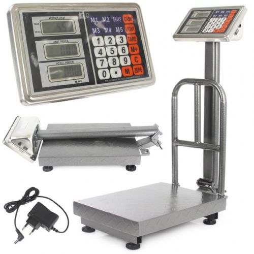 Digital electronic scale up to 150kg - illuminated