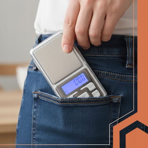 Digital mini LCD pocket jewelry scale 200-0.01g illuminated silver