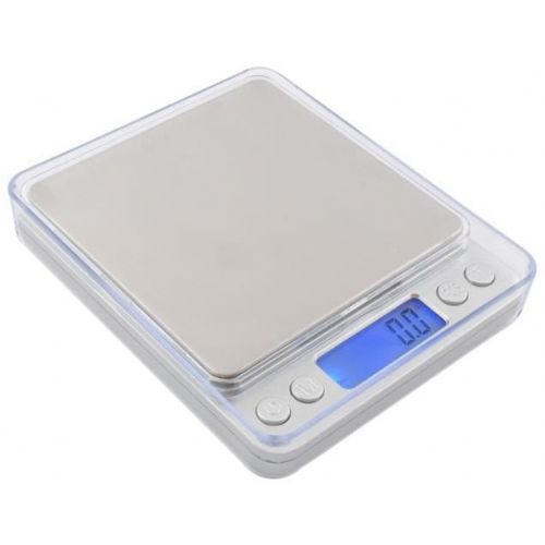 Digital portable LCD pocket scale Blow illuminated 0.1-3000g