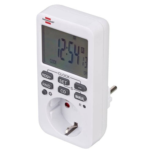 Brennenstuhl Comfort-Line digital weekly timer (white, socket with child safety lock)