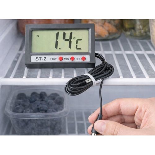 Digital LCD thermometer with probe for aquariums, refrigerators and terrariums 100cm