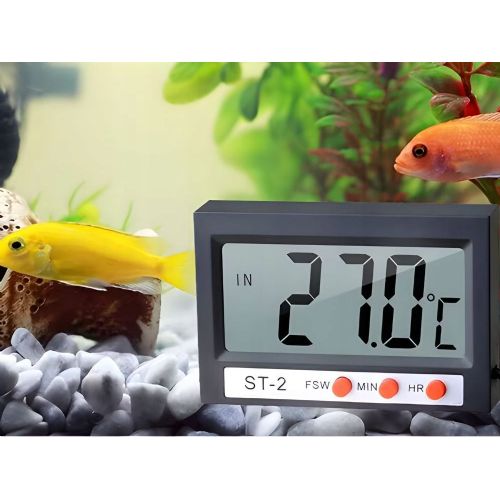 Digital LCD thermometer with probe for aquariums, refrigerators and terrariums 100cm