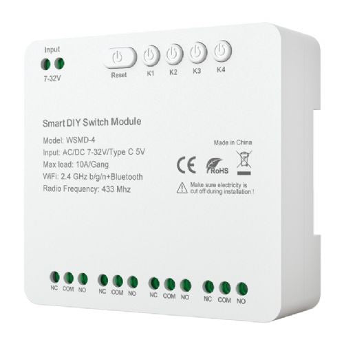 Naredi sam Avatto WSMD-4 32V pametni stikalni modul