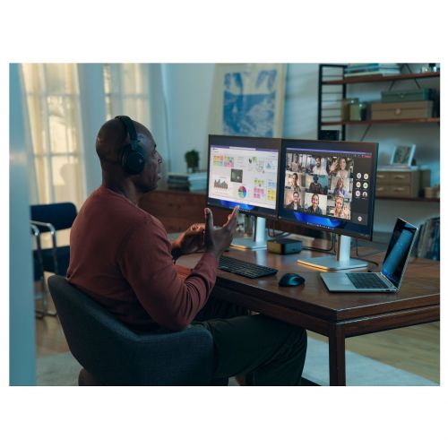 HP G6 USB-C laptop docking station, 100W, 2x DisplayPort, HDMI, network connector, black