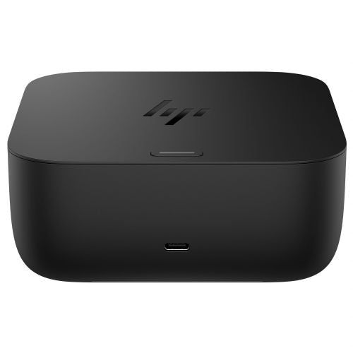 HP G6 USB-C laptop docking station, 100W, 2x DisplayPort, HDMI, network connector, black