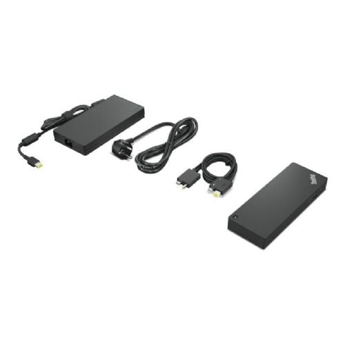 Lenovo ThinkPad Thunderbolt 4 Workstation Dock 40B00300EU 230W, 2x DisplayPort, HDMI, 2x Thunderbolt 4, 8K support, black
