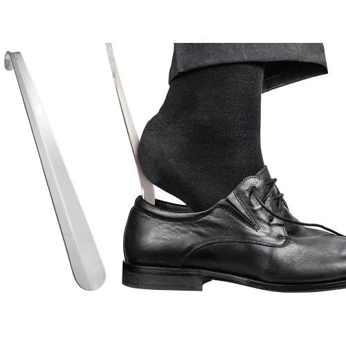 Long stainless steel shoehorn 52cm 18701850