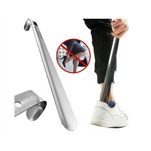 Long stainless steel shoehorn 52cm 18701850