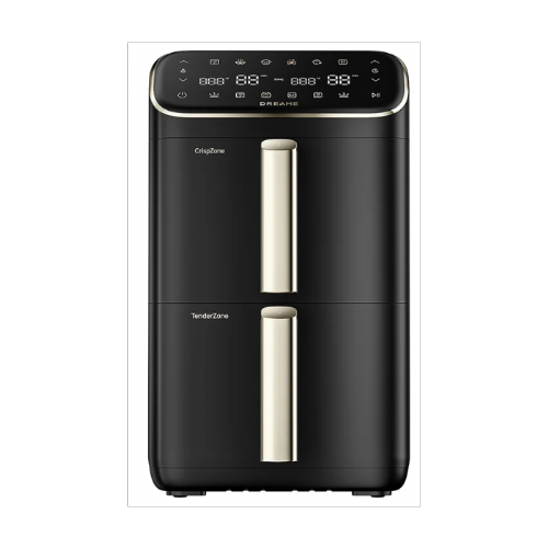 Air fryer Dreame DS50 two independent baskets, 10 l, LED display, 12 programs, titanium-ceramic coating