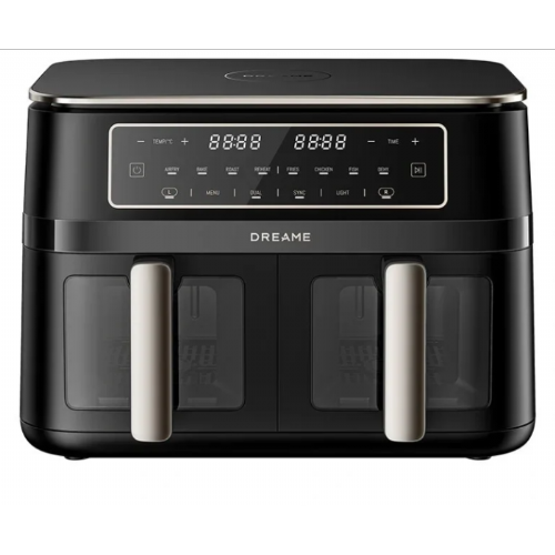 Dreame DZ30 Air Fryer double fryer, black