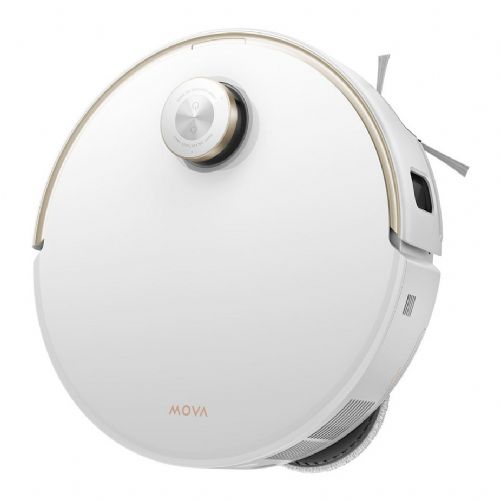 Dreame Mova V50 Ultra Complete Robot Vacuum Cleaner, 24000 Pa, wet and dry cleaning, self-emptying, HEPA filter, white