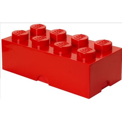 Lego®: Škatla za shranjevanje z gradnikom 8 - Rdeča (40041730)