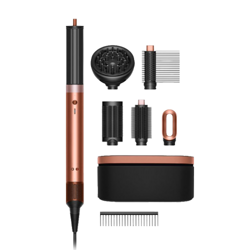Oblikovalec las Dyson Airwrap Co-anda2x Multi-Styler and Dryer with Diffuser HS09 - Amber Silk (Gift Edition)