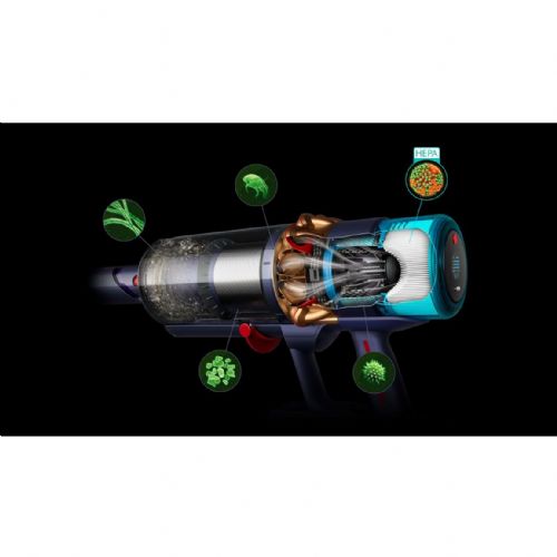 Sesalec sesalnik Dyson Gen5Detect Absolute (polnočno moder/bakreno moder)