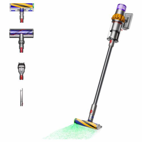 Dyson V15 Detect Absolute - Vacuum Cleaner - Nickel/Yellow