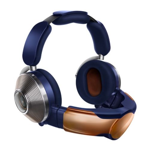 Slušalke Dyson Zone Absolute+ OE z aktivnim odpravljanjem hrupa prusko modre/svetlo bakrene