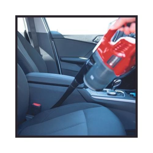 Pokončni akumulatorski sesalnik Einhell TE-SV 18 Li-Solo, brez baterije in polnilca, rdeča/črna