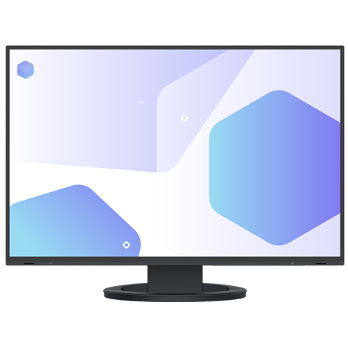 Monitor Eizo EV2485-BK, 60,96 cm (24"), 1920x1200 WUXGA, IPS, 5 ms, HDMI, DP, USB-C (70W), Pivot, črn (EV2485-BK)