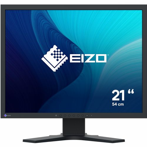 Monitor EIZO S2134-BK 54,1 cm (21,3"), 1600 x 1200 (UXGA), 4:3 DVI+DP+USB IPS črna Dvižna