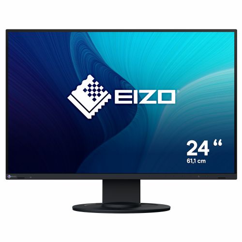 Monitor EIZO EV2410R-BK 61,2 cm (24,1"), 16:10 DVI+HDMI+DP+USB črne barve
