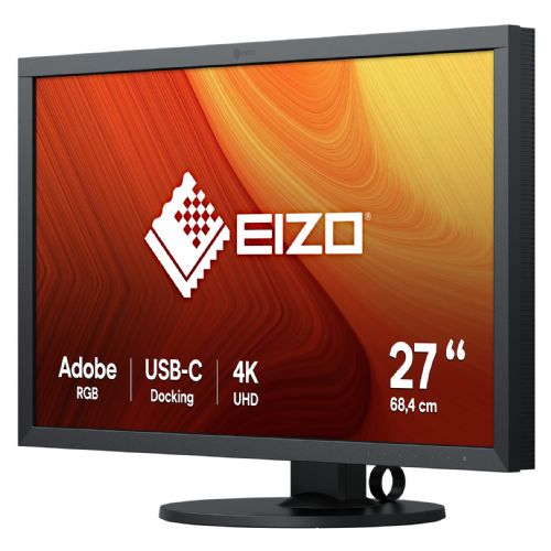 Monitor Eizo ColorEdge CS2749, 68,4 cm (26,9"), 3840x2160 4K UHD, IPS, 10 ms, HDMI, DP, USB-C, Pivot, črn (CS2740)