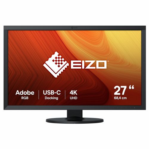Monitor Eizo ColorEdge CS2749, 68,4 cm (26,9"), 3840x2160 4K UHD, IPS, 10 ms, HDMI, DP, USB-C, Pivot, črn (CS2740)
