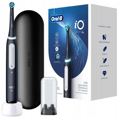 Električna zobna ščetka Oral-B iO Serie 4, mat črna