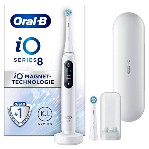 Električna zobna ščetka Oral-B iO Serie 8N, bela