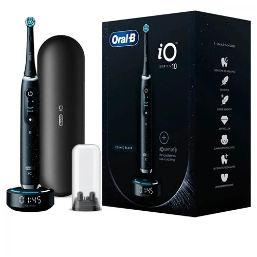 Električna zobna ščetka Oral-B iO Series 10, črna