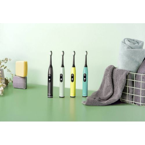 Električna zobna ščetka Beurer SC 50 Peppermint Green Planet ustna nega (svetlo zelena, vključno z 2 glavicama ščetke)