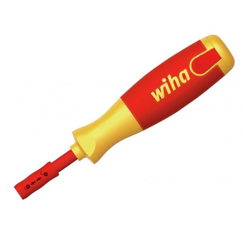 Wiha LiftUp electric screwdriver with bit magazine (red/yellow, 7-piece) socket wrench/bit/drill bit set 51738227