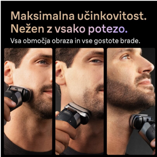 Električni brivnik Braun Series 9 PRO+ 9615s, 5+1 sistem, ProLift rezilo, SensoAdapt, 60 min delovanja, grafit
