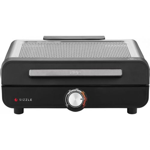 Električni žar Ninja Sizzle in Plancha GR101EU, 1.450 W, 37 x 28 cm, črna