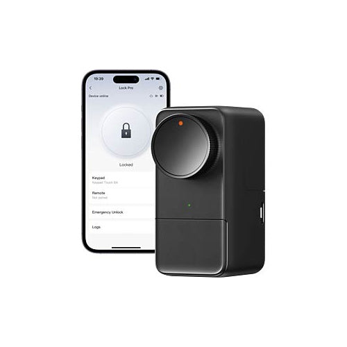 SwitchBot Smart Lock Pro Electronic Door Lock (Black)