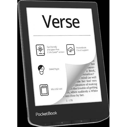 Elektronski bralnik PocketBook Verse, siv PB629-M-WW
