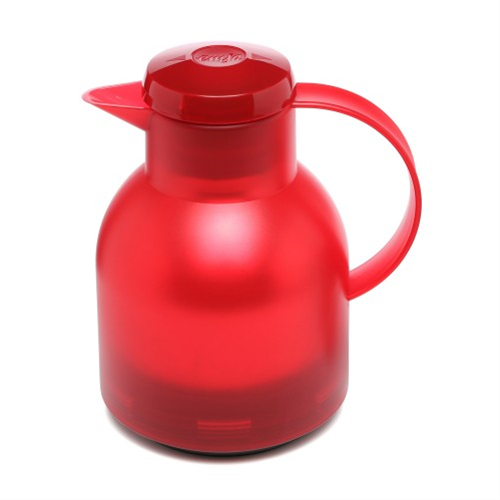 Emsa SAMBA vacuum jug, 1 liter (red)