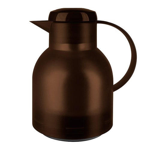 Emsa SAMBA vacuum jug, 1 liter (brown)