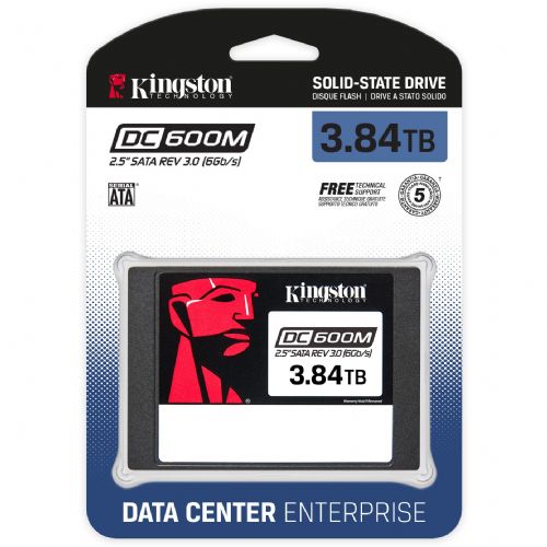 Vgradni SSD disk Kingston DC600M Ent. 2,5'; 3,84 TB