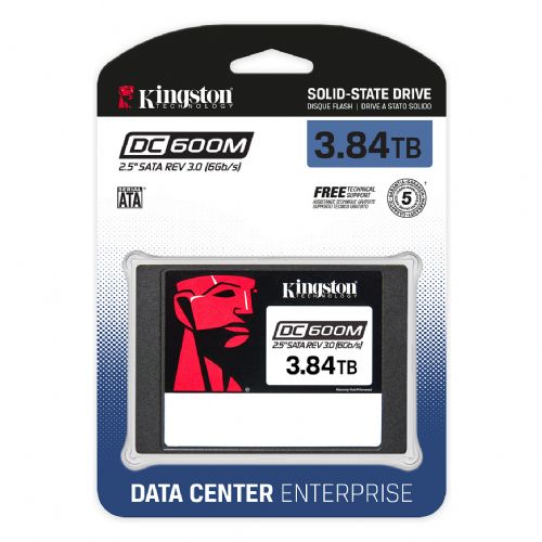 Vgradni SSD disk Kingston DC600M Ent. 2,5'; 3,84 TB