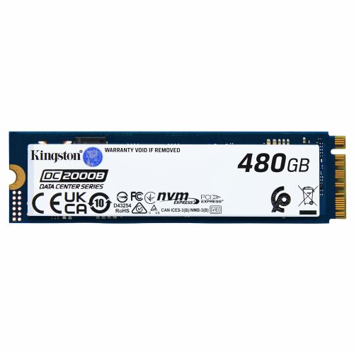 Vgradni SSD disk Enterprise. M.2 480GB Kingston DC2000B NVMe PCIe 4.0 x 4