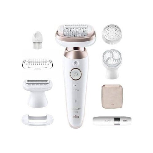 Epilator Braun Silk-epil 9-360 3D SensoSmart, bela