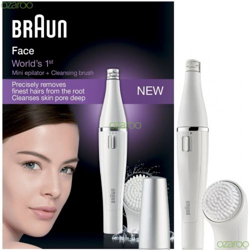 Epilator za obraz Braun Face 810 (bel/srebrn)