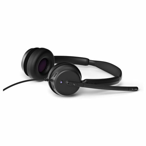 Slušalke EPOS IMPACT 460T, binauralne, USB-C, za Microsoft Teams, odpravljanje šumov, črne