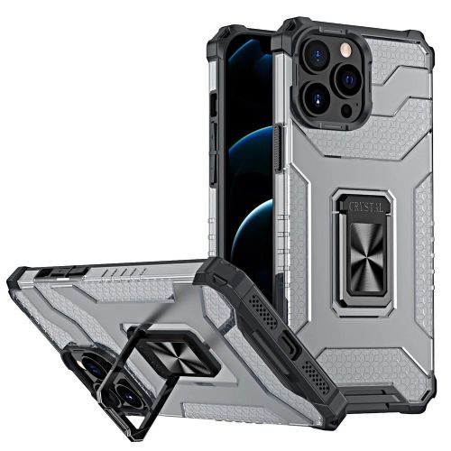 Crystal Ring Armor case for iPhone 12 Pro Max black