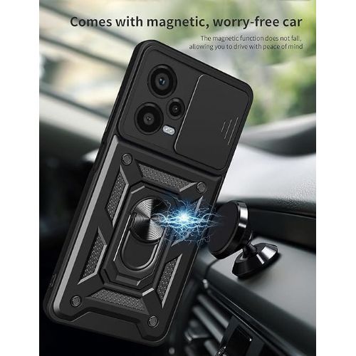 Slide Ring case for Xiaomi Redmi Note 11 PRO black